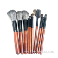 Professional Horse Hair Makeup Brush Set Private Label